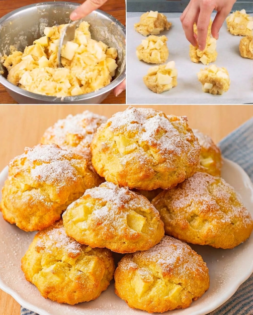 biscotti alle mele, ricetta biscotti alle mele, biscotti morbidi, dolcetti veloci, biscotti facili, biscotti per colazione, merenda golosa, dolci con mele, ricetta facile e veloce, pasticceria casalinga, ricetta tradizionale italiana, biscotti con cannella, biscotti con vanillina, dolci per bambini, biscotti fatti in casa, ricetta con uova e farina, biscotti con burro, dolci per buffet, ricette autunnali, biscotti con zucchero a velo, dolci da tè, biscotti alle mele e cannella, biscotti alle mele e noci, biscotti alle mele e cioccolato, biscotti integrali, biscotti con avena, cucina italiana autentica, ricette della nonna, dolci fatti in casa