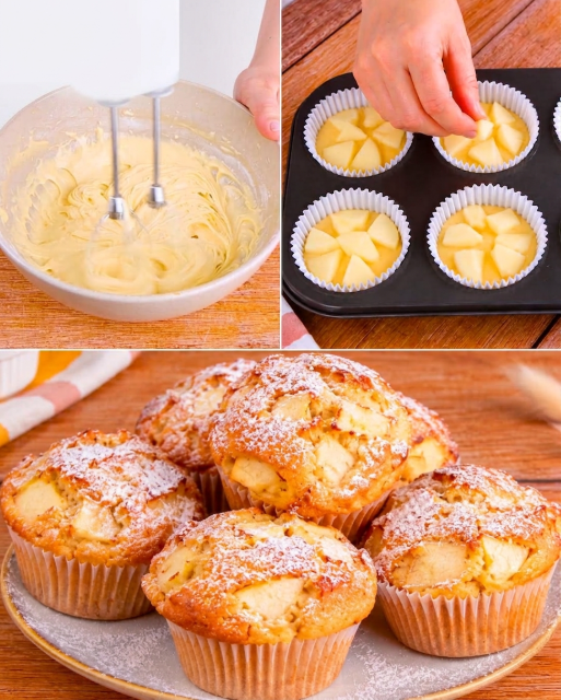 muffin alle mele, ricetta muffin alle mele, muffin morbidi, dolcetti profumati, muffin facili, colazione sana, merenda golosa, dolci con mele, ricetta facile e veloce, pasticceria casalinga, ricetta tradizionale italiana, muffin con cannella, muffin con olio di semi, dolci per bambini, muffin fatti in casa, ricetta con uova e farina, muffin con lievito, dolci per buffet, muffin alle mele e noci, muffin alle mele e cioccolato, muffin alle mele e uvetta, muffin integrali, dolci autunnali, muffin con zucchero a velo, ricetta della nonna, cucina italiana autentica, dolci per feste, muffin per colazione, merenda sana, cucina naturale