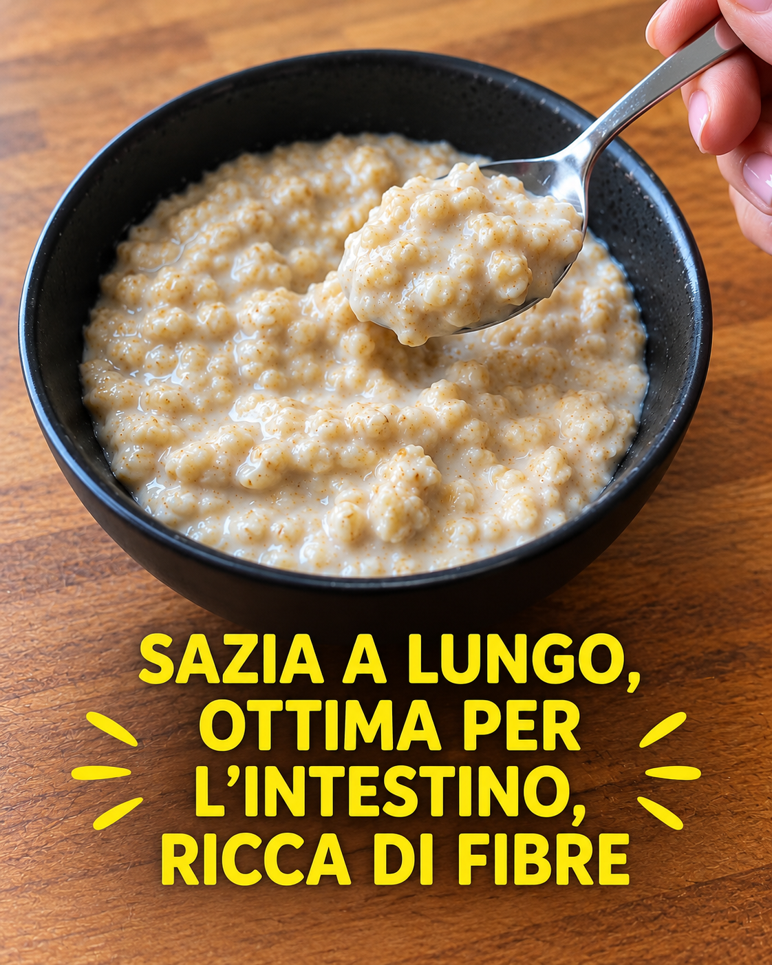 porridge, fiocchi d'avena, colazione sana, colazione proteica, avena benefici, beta-glucani, fibre solubili, colazione nutriente, porridge dolce, porridge salato, porridge proteico, porridge vegano, ricetta porridge, come fare il porridge, colazione per dimagrire, colazione energetica, carboidrati complessi, glicemia stabile, colesterolo, salute del cuore, microbiota intestinale, regolarità intestinale, antiossidanti, avenantramidi, sistema immunitario, alimentazione sana, cucina naturale, stile di vita sano, benessere e nutrizione, ricette per la colazione