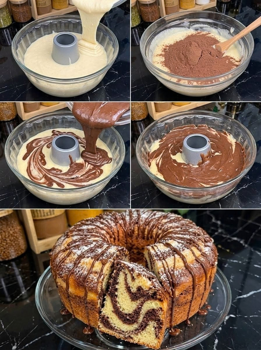 torta marmorizzata, torta marmorizzata veloce, ricetta torta marmorizzata, dolci veloci, dolci facili, torta con ingredienti semplici, torta al cacao, torta alla vaniglia, marble cake, ricette dolci fatti in casa, dolci per ospiti, torta per colazione, ricetta torta in 5 minuti, torta al forno, dolci tradizionali, dolci italiani, ricette facili e veloci, cucina casalinga, ricette dolci, torta economica, ingredienti comuni, ricette per principianti, pasticceria casalinga, dolci per bambini, dolci per il Ramadan, dolci per le feste, decorazione torte, ricette con uova, torta con latte, dolci tradizionali italiani
