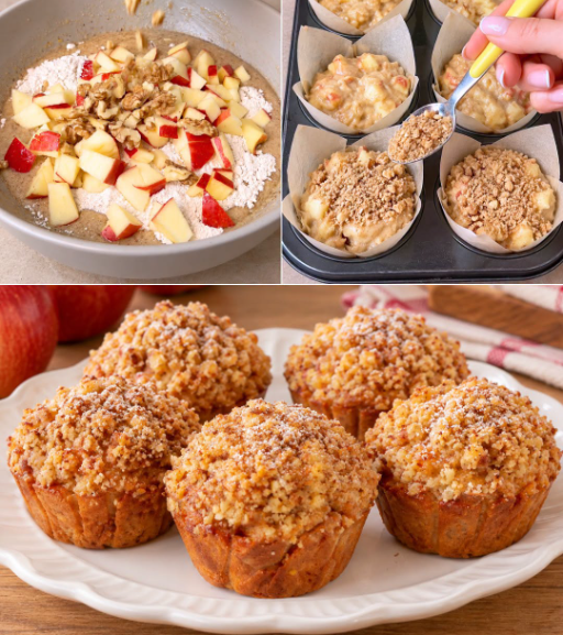 muffin mele e noci, ricetta muffin mele e noci, muffin autunnali, dolcetti autunnali, muffin soffici, muffin con mele, muffin con noci, farina di farro, zucchero di canna, yogurt bianco, kefir, burro fuso, cannella, granella di noci, ricetta facile e veloce, colazione sana, merenda golosa, pasticceria casalinga, ricetta tradizionale italiana, dolci per buffet, dessert fine pasto, ricetta con uova e farina, dolci per feste, cucina italiana autentica, dolci fatti in casa, ricetta della nonna, muffin integrali, muffin vegani, dolce per bambini, ricette con mele, dolci soffici, colazione italiana