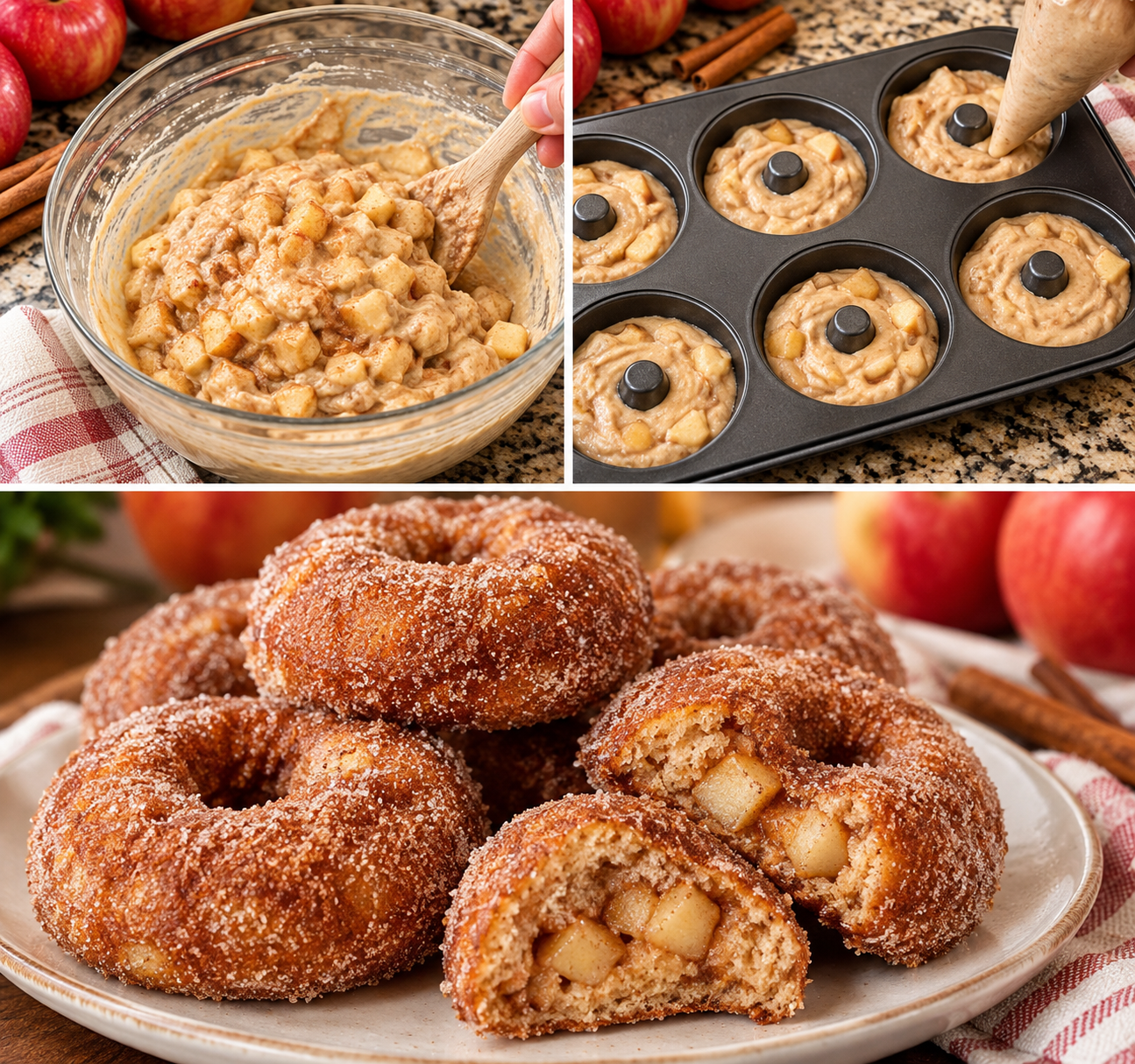 ciambelle di mele, ciambelle alla cannella, ciambelle di mele al forno, ricetta ciambelle di mele, dolci autunnali, ricetta mele, ciambelle fatte in casa, dolci da forno, ciambelle alla cannella e zucchero, ricetta ciambelle facile, ciambelle di mele senza glutine, ciambelle di mele vegane, ciambelle di mele e noci, ciambelle di mele e cioccolato, ciambelle di mele e caramello, ciambelle di mele e ricotta, dolci autunnali, dolci invernali, ricetta veloce, colazione fatta in casa, merenda fatta in casa, buffet di dolci, dolci fatti in casa, pasticceria fatta in casa, ricette della nonna, cucina americana, mele Fuji, mele Pink Lady, cannella in polvere, come fare le ciambelle al forno, cottura ciambelle di mele, stampo per ciambelle, stampo per muffin