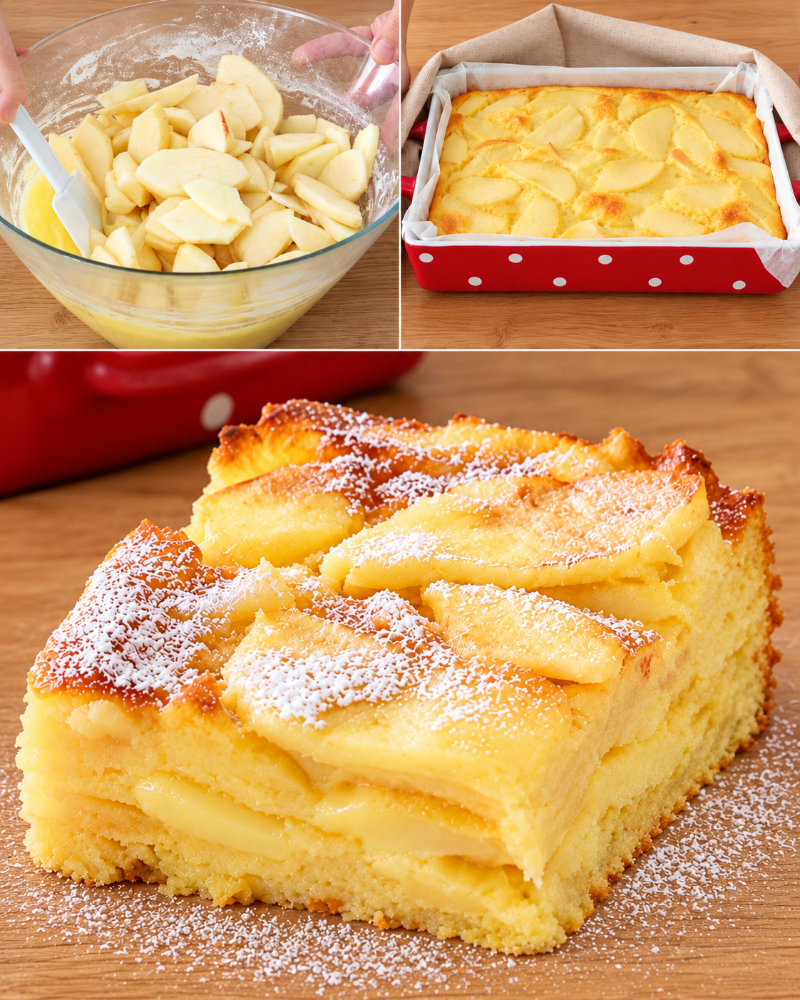 torta budino alle mele, torta budino, ricetta torta budino alle mele, dolce di mele, torta di mele, torta cremosa, torta scioglievole, torta budino alle pere, torta budino alle mele e uvetta, torta budino alle mele e cioccolato, torta budino alle mele e vaniglia, torta budino alle mele e cardamomo, torta budino alle mele e noci, torta budino alle mele e ricotta, torta budino alle mele senza glutine, torta budino alle mele vegana, torta budino alle mele con miele, colazione fatta in casa, merenda fatta in casa, buffet di dolci, dolci fatti in casa, pasticceria fatta in casa, ricette della nonna, cucina italiana, farina 00, zucchero semolato, burro, mele Royal Gala, mele Golden Delicious, mele Renette, uova, limone, cannella, lievito per dolci, zucchero a velo, come fare la torta budino alle mele, cottura torta budino, pirofila 15x20, carta forno, conservazione torta budino, torta budino in frigorifero, dolce semplice, dolce rassicurante, abbinamento gelato, abbinamento panna montata, abbinamento cioccolato fondente, abbinamento vino dolce, Moscato d'Asti, Passito