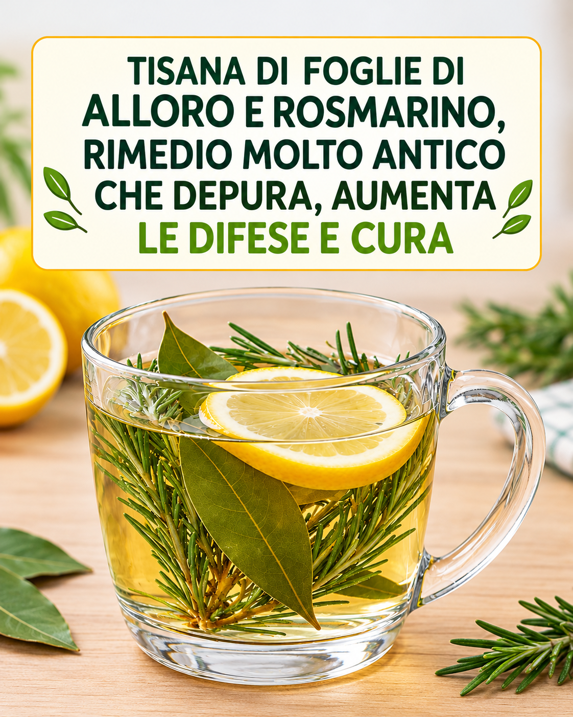 foglie di alloro, rosmarino, miele, tisana alloro e rosmarino, sciroppo alloro e rosmarino, rimedi naturali, rimedi della nonna, tisana digestiva, tisana per la tosse, sciroppo per la tosse, tisana per le difese immunitarie, tisana rilassante, alloro proprietà, rosmarino proprietà, miele proprietà, alloro e rosmarino benefici, tisana con miele e limone, sciroppo con miele e limone, tisana con zenzero, tisana con cannella, tisana con chiodi di garofano, tisana con timo, tisana con salvia, tisana con arancia, sciroppo con propoli, sciroppo con pino, rimedi naturali per la digestione, rimedi naturali per la tosse, rimedi naturali per le difese immunitarie, rimedi naturali per il rilassamento, rimedi naturali per i dolori muscolari, rimedi naturali per la circolazione, rimedi naturali per la memoria, rimedi naturali per la pelle, benessere naturale, salute naturale, cucina italiana, ricette della nonna, come fare la tisana alloro e rosmarino, come fare lo sciroppo alloro e rosmarino, infusione erbe aromatiche, conservazione sciroppo, sciroppo in frigorifero, tisana calda, tisana serale, tisana dopo i pasti