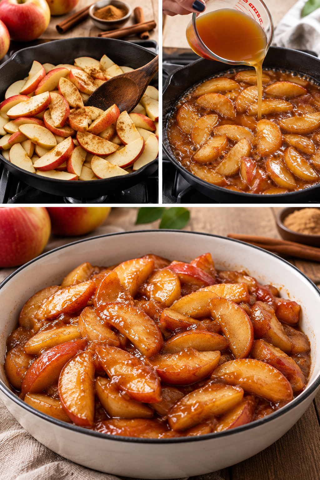 mele al miele, mele al burro, mele in padella, ricetta mele, dolci autunnali, mele caramellate, ricetta mele facile, mele al miele e cannella, dolci caldi, dessert veloce, mele al miele senza glutine, mele al miele vegane, mele al miele e noci, mele al miele e cioccolato, mele al miele e caramello, mele al miele e ricotta, dolci autunnali, dolci invernali, ricetta veloce, colazione fatta in casa, merenda fatta in casa, buffet di dolci, dolci fatti in casa, pasticceria fatta in casa, ricette della nonna, cucina americana, mele Fuji, mele Pink Lady, cannella in polvere, miele d'acacia, come fare le mele in padella, cottura mele al miele, padella antiaderente, burro chiarificato, ghee