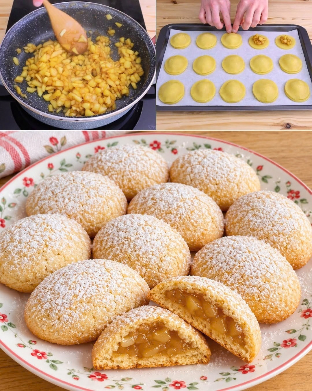 biscotti cuor di mela, ricetta biscotti cuor di mela, biscotti ripieni di mele, biscotti alle mele, pasta frolla, ripieno di mele, biscotti fatti in casa, dolcetti ripieni, ricetta facile e veloce, colazione sana, merenda golosa, pasticceria casalinga, ricetta tradizionale italiana, biscotti con cannella, biscotti con limone, dolci per bambini, biscotti per buffet, ricetta con mele, biscotti senza burro, biscotti integrali, biscotti vegani, ricetta della nonna, cucina italiana autentica, dolci fatti in casa, ricetta con uova e farina, biscotti da tè, biscotti da caffè, ricette autunnali, biscotti con zucchero a velo, cucina naturale