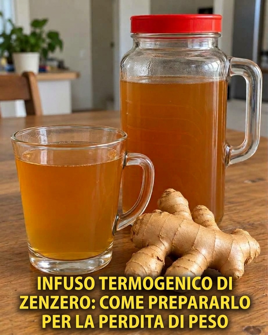 tisana allo zenzero, zenzero per dimagrire, tisana dimagrante, smaltire il grasso, bruciare grassi naturalmente, metabolismo veloce, termogenesi, zenzero benefici, tisana detox, bevanda dimagrante, controllo appetito, ridurre il gonfiore, migliorare la digestione, glicemia stabile, cortisolo, stress e dimagrimento, rimedi naturali per dimagrire, bevanda al mattino, tisana allo zenzero e limone, tisana allo zenzero e cannella, ricetta tisana zenzero, come preparare la tisana allo zenzero, perdita peso naturale, stile di vita sano, alimentazione equilibrata, rimedi della nonna, cucina naturale, benessere metabolico, integratori naturali, salute e fitness