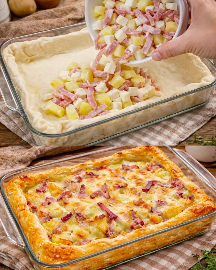 torta salata di patate e mozzarella, torta salata, ricetta torta salata, torta di patate, torta con mozzarella, torta salata facile, piatto unico, secondo piatto, antipasto, ricetta facile e veloce, pranzo in famiglia, cena con gli amici, patate sbollentate, uova, latte, farina, mozzarella, prosciutto cotto, formaggio grattugiato, ricetta tradizionale italiana, cucina italiana autentica, piatti al forno, torte salate fatte in casa, ricetta per buffet, ricetta per picnic, meal prep, torta salata light, torta salata con speck, torta salata con zucchine, torta salata con salsiccia