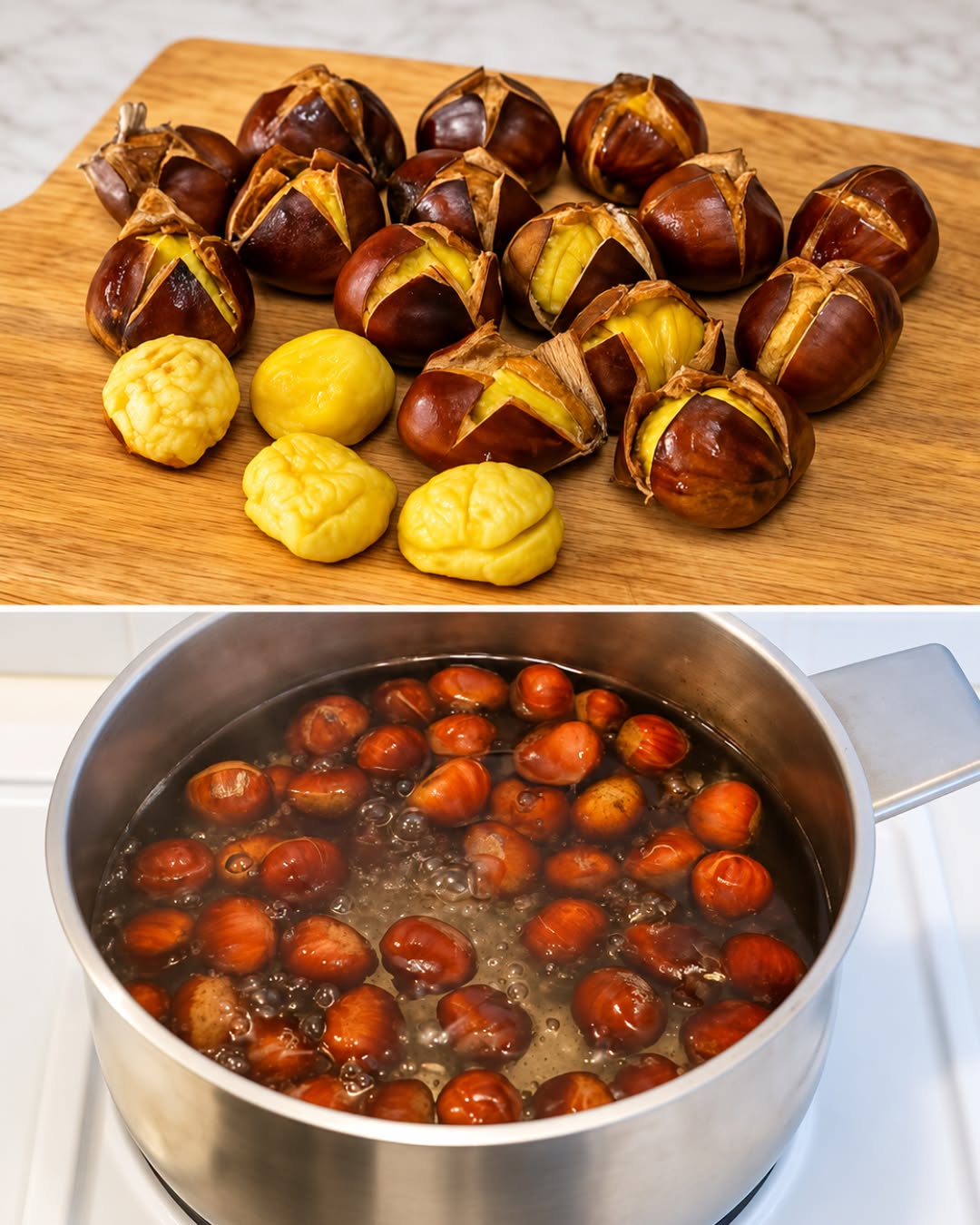 castagne bollite, come bollire le castagne, castagne morbide, castagne facili da sbucciare, metodo acqua bollita, castagne lesse, ricetta castagne bollite, trucco canovaccio, ammollo castagne, incisione castagne, castagne tenere, castagne sbucciabili, ricetta autunnale, castagne lessate, come sbucciare le castagne, castagne perfette, cottura castagne, castagne in pentola, ricetta facile e veloce, castagne al sale, castagne con alloro, castagne aromatizzate, castagne sciroppate, castagne al rum, conservazione castagne, castagne in frigorifero, castagne congelate, cucina autunnale, rimedi della nonna, tradizione culinaria italiana
