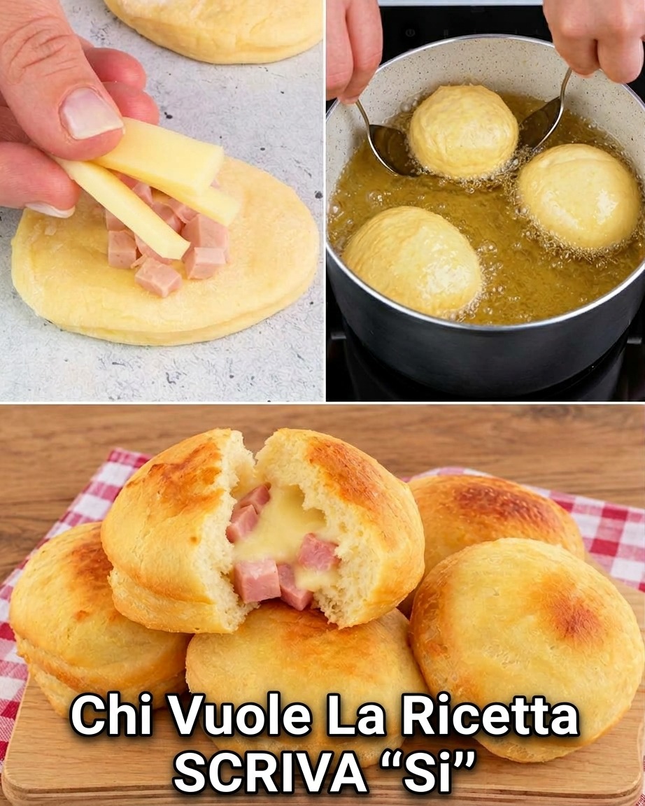 bomboloni di patate salati, ricetta bomboloni di patate, lievitati salati, antipasti sfiziosi, finger food, bomboloni filanti, patate lesse, farina manitoba, lievito di birra, prosciutto cotto, formaggio filante, provola, scamorza, mozzarella, ricetta facile e veloce, buffet salato, aperitivo fatto in casa, cena tra amici, ricetta tradizionale italiana, cucina italiana autentica, piatti al forno, bomboloni al forno, bomboloni fritti, lievitati soffici, ricette con patate, cucina casalinga, ricette della nonna, finger food per feste, antipasti per buffet, cucina naturale