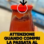 passata di pomodoro, come scegliere la passata, passata fresca, passata industriale, codice sul tappo, lotto passata di pomodoro, anno di produzione, giorno di produzione, campagna di raccolta, pomodoro italiano, origine del pomodoro, etichetta passata, conservanti, acido citrico, sottovuoto, click tappo, qualità passata, come leggere le etichette, spesa consapevole, alimentazione sana, cucina naturale, sughi di pomodoro, tradizione culinaria italiana, conserve di pomodoro, passata fatta in casa, sicurezza alimentare, conservazione alimenti, prodotti italiani, made in Italy, cucina italiana autentica