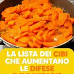 rafforzare sistema immunitario, alimenti per immunità, cibi che aumentano le difese, vitamina C, vitamina A, vitamina E, vitamina D, zinco, selenio, omega-3, probiotici, pesce grasso, agrumi, frutti di bosco, broccoli, peperoni, spinaci, yogurt, kefir, mandorle, frutta secca, semi, legumi, lenticchie, ceci, fagioli, carote, zucca, aglio, cipolla, tè verde, olio d'oliva, alimentazione sana, dieta equilibrata, nutrizione, prevenzione infezioni, benessere immunitario, stile di vita sano, cucina naturale, cibi antiossidanti, cibi antinfiammatori